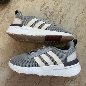 Grey Slip On Adidas Sneakers